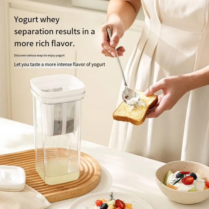 Greek%20Yogurt%20Maker%201100ML%20Multi%20Purpose%20Yogurt%20Strainer%20Container%20%E2%80%93%20Labneh%20Soft%20Cheese%20&%20Hung%20Curd%20Maker%20with%20Fine%20Mesh%20Strainer%20Filter%20&%20Lid%20%E2%80%93%20BPA%20Free%20Food%20Grade%20Yogurt%20Draining%20Bowl%20for%20Thick%20Creamy%20Yogurt%20-%20Image%204