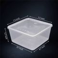 50 pcs /Disposable plastic container 3000ml. 