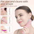 Electric Face Dermaplane Razor Dermaplaning Tool with 6 Refill Blades for Women Facial Exfoliation and Peach Fuzz Hair Removal. 