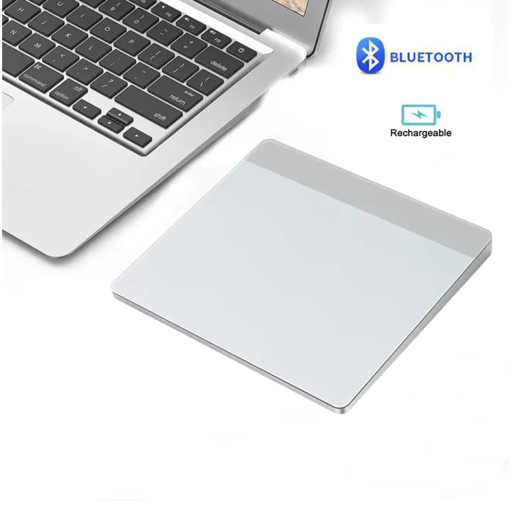 Jomaa Touchpad Trackpad External Bluetooth High Precision Trackpad with Multi-Touch Navigation for Desktop/Laptop/Notebook