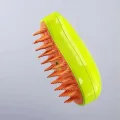 Cat Dog Steamy Brush Steam Comb USB Electric Sprayer for Massage Pet Grooming tool Shedding 3 in 1 Electric Sprays Massage Combs. 