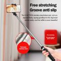 CL02 Mobile Phone Selfie Pole Line Control Telescopic Tube Tourism Selfie Magic 3.5 Interface Universal Selfie Stick with Line. 