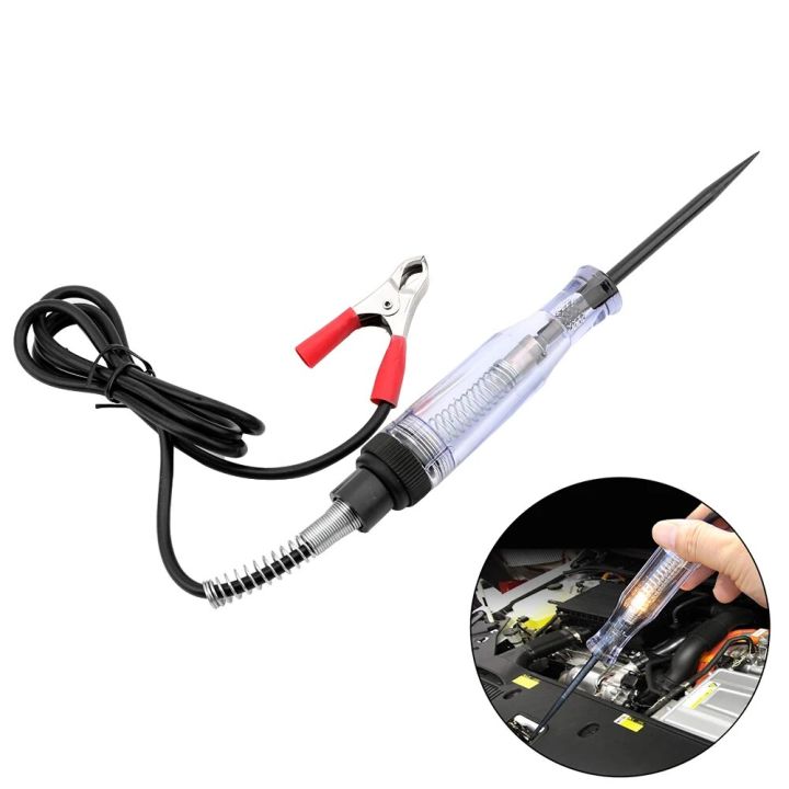 Auto Circuit Tester Truck Voltage Tester Pen DC 6-24V