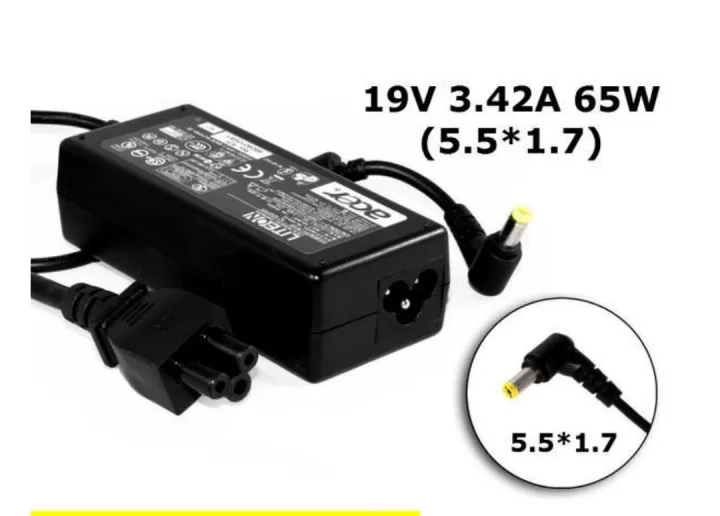 Laptop%20Power%20Adapter%20Charger%20Origina%20l%2019V%203.42A%2065W%205.5x1.7%20For%20Acer%20A11-065N1A%20ADP-65VH%20B%20/ADP-65%20PA-1650%201700-02%20acer%20laptop%20charger%20original%20type%20Acer%20yellow%20pin%2065w%20%205.5*1.7%20pin%20-%20Image%205