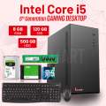 Intel Core i5 6Th Generation RAM 8GB SSD 120GB OR HDD 500GB Graphics 2GB Built in Gaming PC Win 10 64 Bit NEW Desktop Computer. 