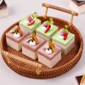 10/20PCS Square Dessert Cups Disposable Dessert Cups Mousse Cake Appetizers Yogurt Wedding Birthday Party Christmas Supplies.