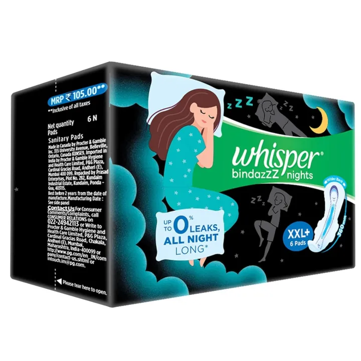 Whisper%20Choice%20Night%20Sanitary%20Pads%20(XXL)%206's%20-%20Image%202