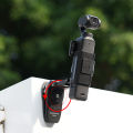 SUNNYLIFE Backpack Clip Mount for Pocket 3 | Extendable Rotatable Magnetic Holder - Hands-Free Vlogging, Cycling, Hi.