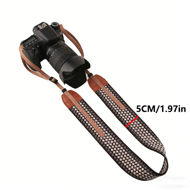 Portable%20Camera%20Strap%20Adjustable%20Cotton%20Leather%20Camera%20Shoulder%20Neck%20Strap%20Belt%20For%20/%20%20Camera%20Belt%20For%20DSLR%20Digital%20SLR%20-%20Image%204