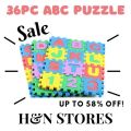 36 pc ABC & 123 EVA Floor Play Mat Alphabet Foam Puzzle |  Blocks for Kids | Learning Game. 