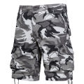 Mens Camo Shorts Men Overalls Loose Casual Outdoor Sports Half Pants Side Pocket Cotton Comfortable Shorts.