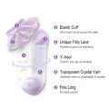 Girls socks, Ruffles Ankle Socks Transparent Silk- 5 Pack Thin Lace Mesh Sheer socks for Toddler Girls(3-16 Years). 