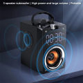 Wooden Super Bass Wireless Bluetooth Speakers Portable High Power Stereo Subwoofer Music Center Support TF FM Radio HIFI BoomBox.