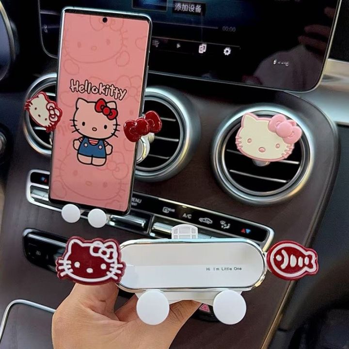 Cute%20Hello%20Kitty%20Girl%20Car%20Phone%20Holder%20Air%20Vent%20Mount%20Stable%20Anti-Shake%20Phone%20Stand%20Mini%20Silent%20Navigation%20Holder%20Car%20Decor%20%20-%20Image%202