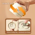 WORTHBUY 304 Stainless Steel Keep Warm Lunch Box For Student Kids Leak-proof Round Insulated Food Jar For Cold And Hot Food.