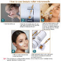 ZGTS 192 Titanium Derma Roller Micro Needles System Dermaroller Mesotherapy For Facial 0.2/0.25/0.3mm Needles Length Mesoroller. 
