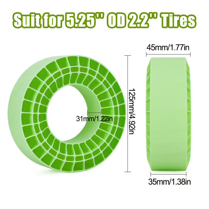 2.2"%20RC%20Crawler%20Foam%20Inserts%20High-Density%20Silicone%20Rubber%20Waterproof%20(125x45mm)%20%20Compatible%20for%20%201/10%20RC%20Crawler%20Car%20SCX10%20Capra%20-%20Image%203