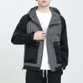 Summer Hoodie Attached zip up Light weight Jacket For Men. 