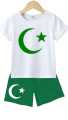 Independence Day Collection 1-5 Years Baba Half Sleeve Shirt With Shorts Blendid Kids Clothing. 