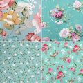 8pcs/Lot Green Series Printed Decorative Cotton Fabric,Patchwork Cloth,Doll Needlework Cloth,DIY Sewing Quilting Material,suitab. 