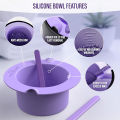 Wax Warmer Thickening Heat-resistant Silicone Bowls Hair Removal Wax Replacement Pot Bowls Hair Removal Reusable Waxing Pot Bowl staloofy hair.