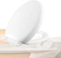 Commode seat cover for bathroom simple and hydraulic and ifo. 
