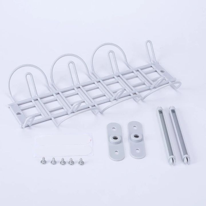Deep Socket Hanging Rack Self Adhesive Socket Storage Rack Under Desk Wire Cord Power Strip ...