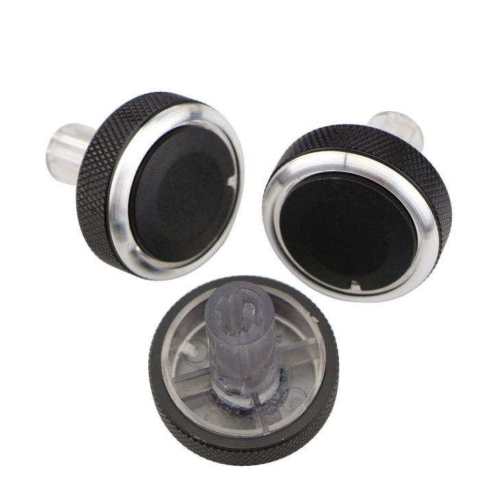 Car A/C Air Conditioning Knob Heat Control Switch Button Knob for Honda Old Fit 2002 - 2010 AC Knobs Aluminum Alloy Accessories