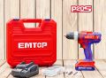 20 Volt Emtop Drill  20 V lithium ion Cordless Drill. 