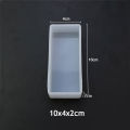 JCD Cuboid Cube Resin Mold Crystal Epoxy Silicone Mold Diy  Candle Mold Square Rectangular Casting Tools Accessories. 
