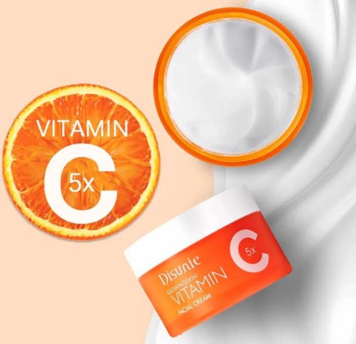 Disunie%205x%20Vitamin%20C%20Face%20Cream%20Concentrated%20Essence%20Cream%20Collagen%20Deep%20Hydration%20Skin%20Care%2050gm%20-%20Image%202