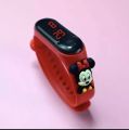 Digital Watch Mickey Minnie LED Touch Watch Iron Man Spiderman hulk Anime Figure Bracelet Digital Watches For Kids. 