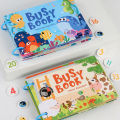 Montessori Busy Book Sticker Quiet Book for Kids Early Educational Toy Toddlers Matching Puzzles Game Baby Learning Toys . 