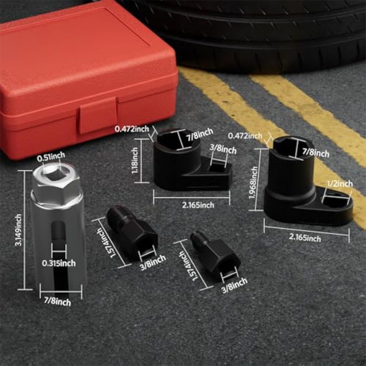 5pcs%20Oxygen%20Sensor%20Wrench%20Kit%20for%20Automotive%20O2%20Socket%20Removal%20Install%20Offset%20Vacuum%20Sensor%20Socket%20Thread%20Chaser%20Tool%20-%20Image%206