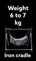 baby cradle swing of metal. 
