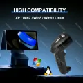 1D 2D QR Handheld Barcode Scanner Reader Bar Reader Portable USB Wireless 2.4G Bluetooth Connect PDF417 DM Code 3 in 1 1.5m Drop. 