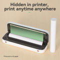 PeriPage 100 Pages Folded A4 Thermal Printer Paper Rolls for Long-lasting 210mm for A40 Portable Printer Universal. 