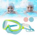 Swim Goggles with Nose Cover Wide Field Of View Diving Mask Anti-Fog Anti-Leak ,Toddler Swimming Goggles For Kids Ages 3-15. 