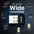 FENVI USB Bluetooth 5.4 Dongle Transmitter Receiver Bluetooth5.3 Adapter Wireless USB Adapter For Keyboard/Mouse/Headphone/Speak. 