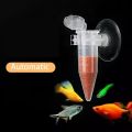 1pcs Automatic Fish Feeder | Brine Shrimp Feeder | Red Worm Feeding Feeder | Worm Funnel Cup | Fish Food Feeding Tool With Suction Cup. 