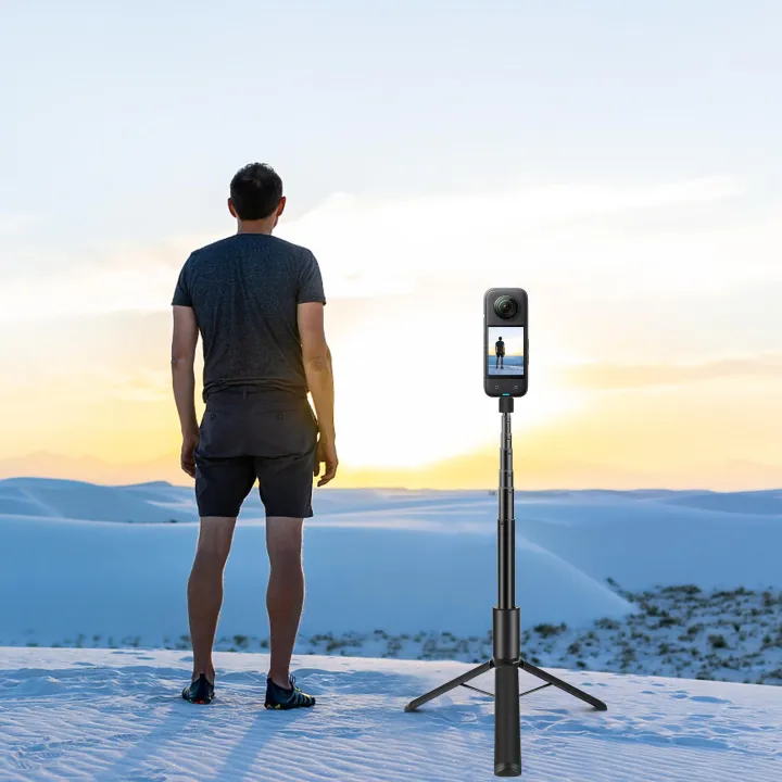 PULUZ%201.22m%20Retractable%20Invisible%20Selfie%20Stick%20with%20Tripod%20For%20Insta360%20X5%20X4%20/%20X4%20Air%20/%20X3%20Panoramic%20Action%20Camera%20Accessories%20-%20Image%206