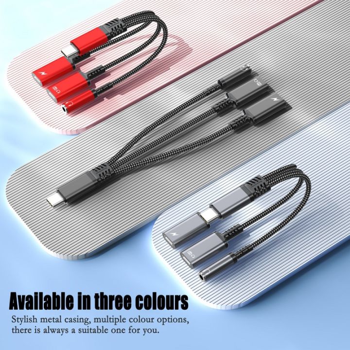 PD%2060W%20Type%20C%20to%20Dual%20Type%20C%203.5mm%20Headphone%20and%20Charger%20Adapter%203%20in1%20USB%20C%20to%20AUX%20Audio%20Jack%20Dongle%20Cable%20For%20%20iphone16%20-%20Image%205