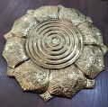 Brass Astamangal Mandala/Manda 30.5CM. 