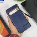 Infinix Zero 40 4G Book Cover - Blue - New Stylish Megantic Flip Book Covers With Card Holding Option and Cash. 
