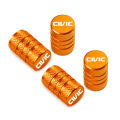 Car Wheel Tire Valve Caps Tyre Stem Covers Airdust Waterproof For Honda CIVIC Car Accessories. 