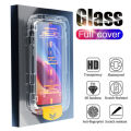 Dust Free Easy Installation HD Screen Protector for S25 Ultra S24 S25 Plus S22 S23 Plus FE Anti-spy Tempered Glass Cover.