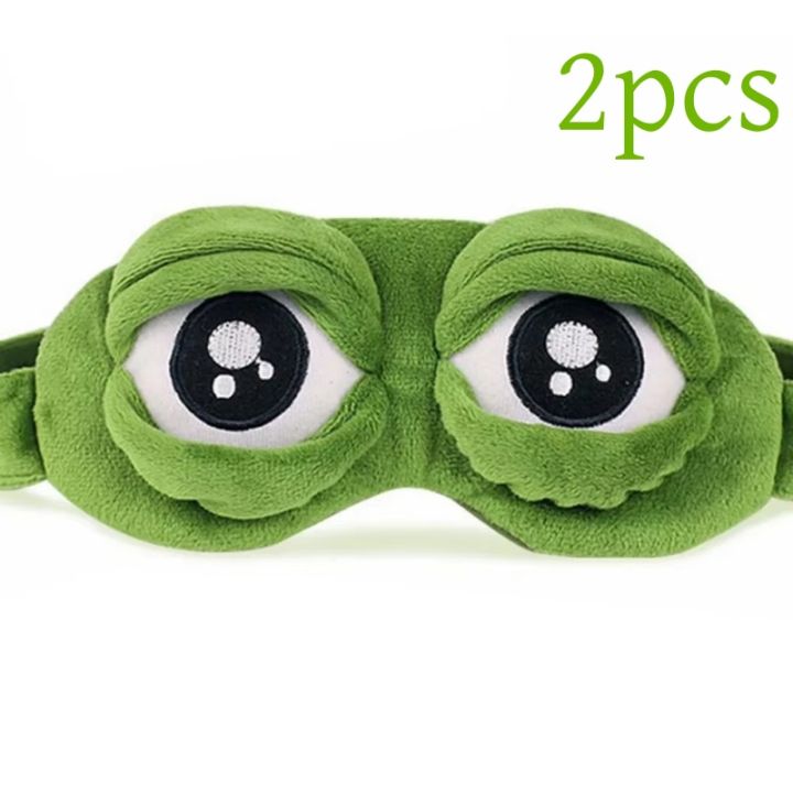 3D%20Sad%20Frog%20Sleep%20Mask%20Natural%20Sleeping%20Eyeshade%20Cover%20Shade%20Eye%20Patch%20Women%20Men%20Soft%20Portable%20Blindfold%20Travel%20Eyepatch%20-%20Image%207
