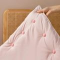 8Pcs Bedsheet Clips Non-Slip Fitted Quilt Sheet Holder Household Simple Pure Color Quilt Holder Mushroom Shape Quilt Clip, BedSheet Quilt Clip Duvet Cover Fastener Clip Anti Slip Blanket Buckles Quilt Holder Fixator Gripper Easy To Unlock- Mulitcolor. 
