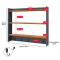 Wall mounted spice Rack, Kitchen organizer, Kitchen accessories. 