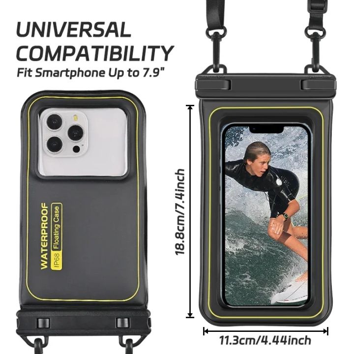 Upgrade%20Sponge%20Waterproof%20Phone%20Bag%20Universal%20Crossbody%20Swimming%20Surfing%20Storage%20Pouch%20For%20iPhone%20Samsung%20Xiaomi%20Google%20-%20Image%203